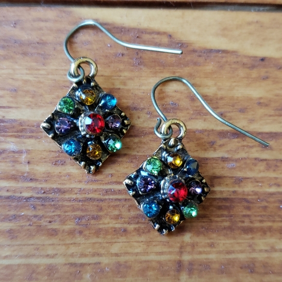 Vintage style earrings - Picture 2 of 2